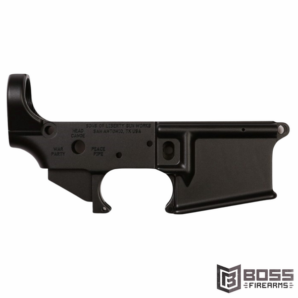 Sons of Liberty Gun Works - SOLGW - AR-15 Lower Receiver - Scalper - 691821418947 - Boss Firearms - BossFirearms.com