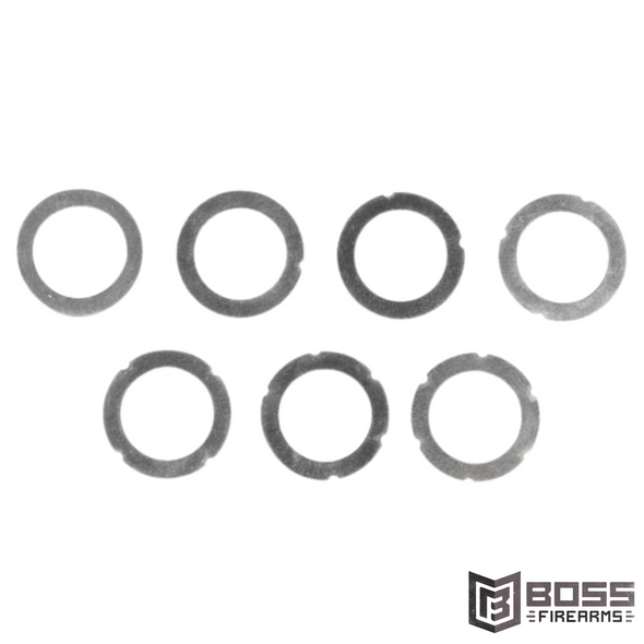 Knights Armament - 7-Piece 7.62 Muzzle Device Shim Set - 30130 - 819064012252 - Boss Firearms - BossFirearms.com