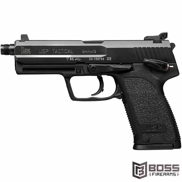 Heckler & Koch - USP9 Tactical V1 9mm - 4.86" - 81000348 - 642230261037 - Boss Firearms - BossFirearms.com