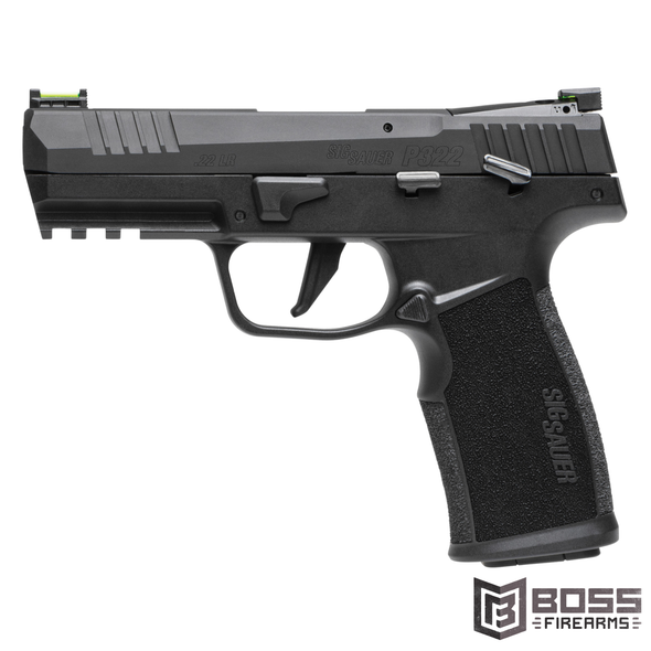 Sig Sauer - P322 22LR Pistol 4" - 322C-BAS - 798681640447 - Boss Firearms - BossFirearms.com