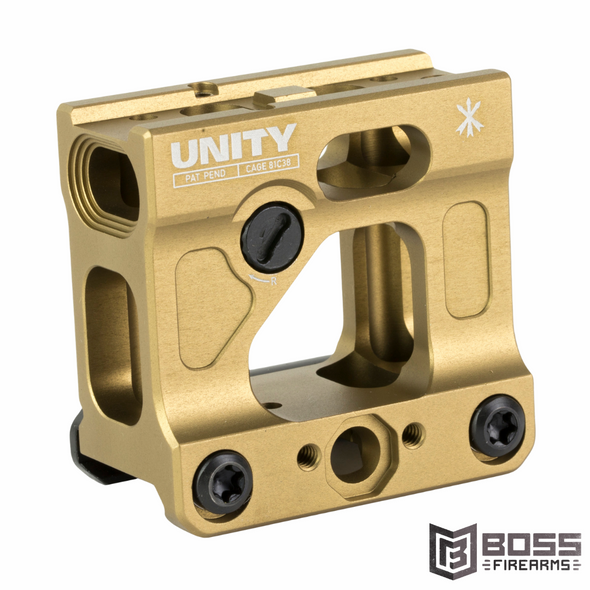 Unity Tactical - Fast Micro Red Dot Mount 2.26" FDE - FST-MICF - 810007880020 - Boss Firearms - BossFirearms.com
