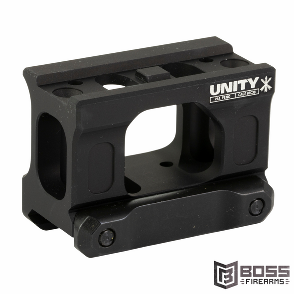 Unity Tactical - FAST Micro Red Dot Mount 2.26" Black - FST-MISB - 810007881126 - Boss Firearms - BossFirearms.com