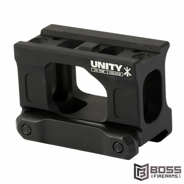 Unity Tactical - FAST Micro Red Dot Mount 2.26" Black - FST-MISB - 810007881126 - Boss Firearms - BossFirearms.com