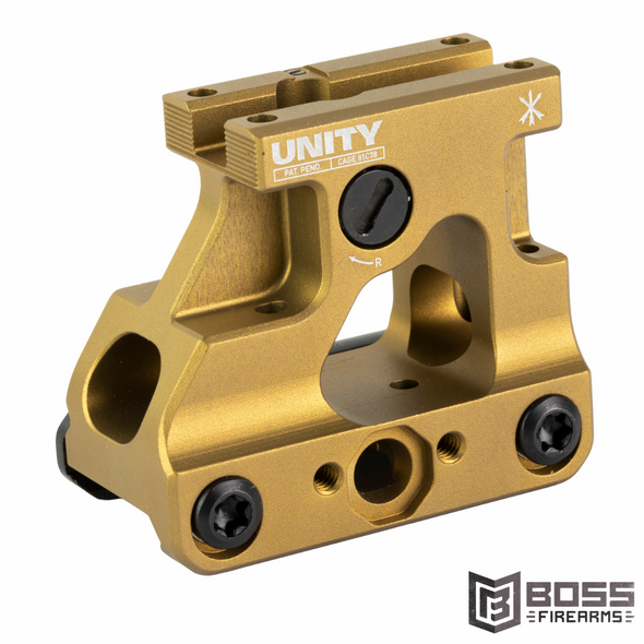 Unity Tactical - FAST Micro Red Dot Mount 2.26" FDE - FST-MROF - 810007880594 - Boss Firearms - BossFirearms.com