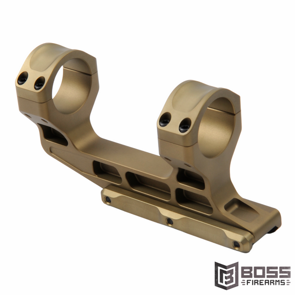 Unity Tactical fast LPVO mount 2.05" optical height 30mm FDE