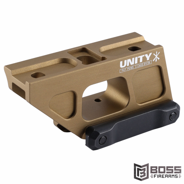 Unity Tactical - FAST Micro Red Dot Mount 2.26" - FST-COMF - 810007881003 - Boss Firearms - BossFirearms.com