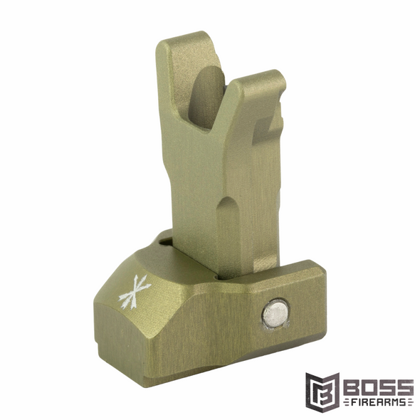 Unity Tactical - Fusion Folding Sight FDE - FUS-S1F - 859114006312 - Boss Firearms - BossFirearms.com