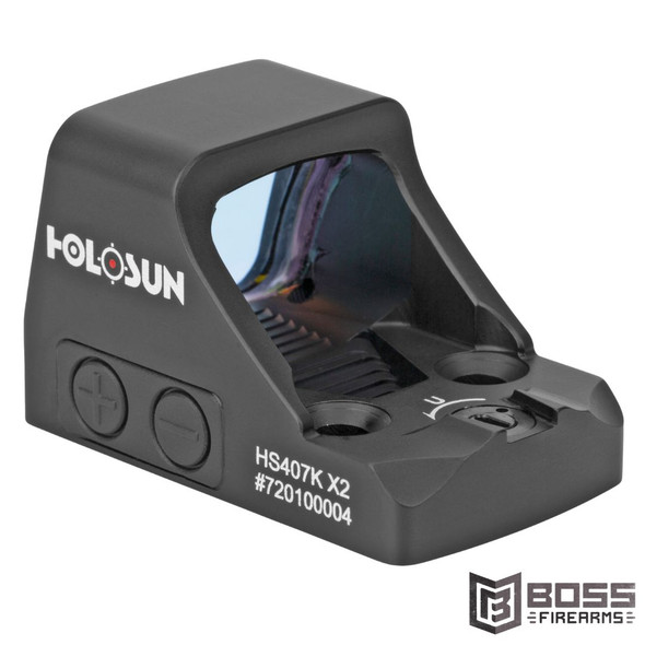 Holosun - Red Dot 6 MOA Dot - HS407K X2 - 810047071204 - Boss Firearms - BossFirearms.com