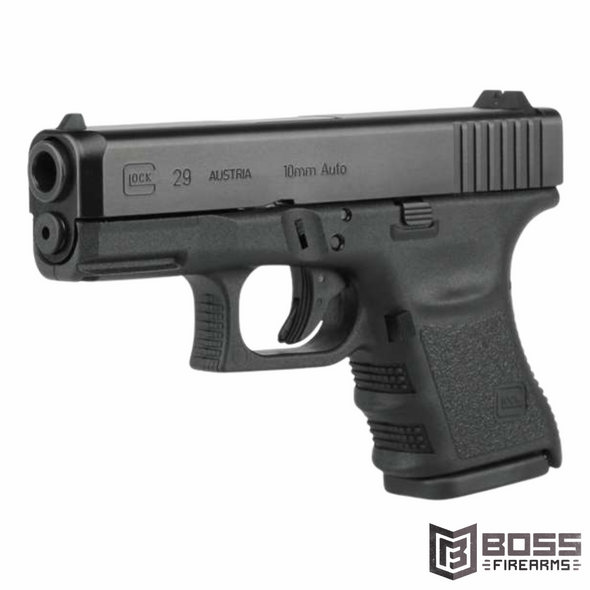 Glock 29SF Gen 3 10mm Pistol - 3.78" - PF2950201 - 764503672019 - Boss Firearms - BossFirearms.com