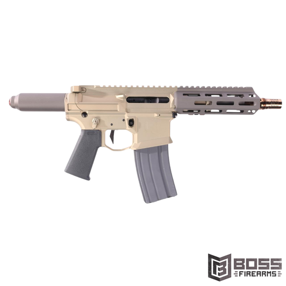 Q - Honey Badger 300 Blackout Pistol - 7" NB - #HB-300BLK-7IN-PISTOL-NB - 850035705476 - Boss Firearms - BossFirearms.com