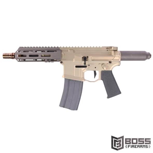 Q - Honey Badger 300 Blackout Pistol - 7" NB - #HB-300BLK-7IN-PISTOL-NB - 850035705476 - Boss Firearms - BossFirearms.com