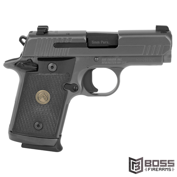Sig Sauer - P938 9mm Legion Pistol  3" - 938-9-LEGION - 798681582532 - Boss Firearms - BossFirearms.com