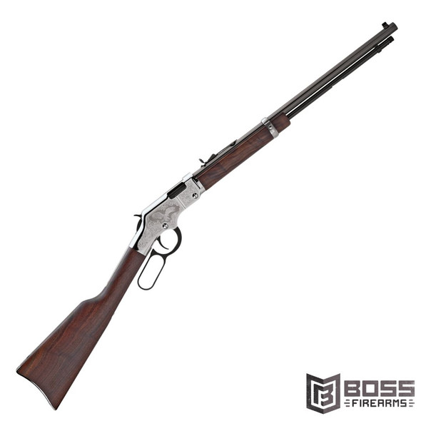 Henry - Silver Eagle Edition 22LR Rifle 20" - H004SE2 - 619835016393 - Boss Firearms - BossFirearms.com