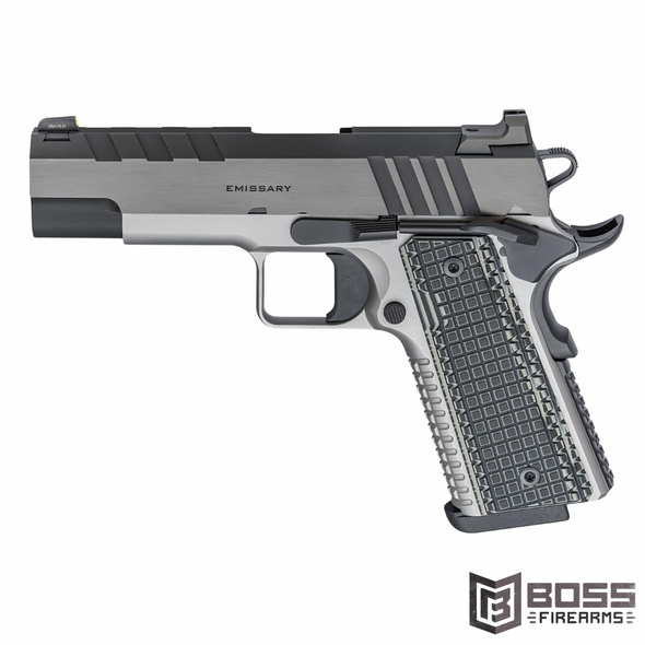 Springfield Armory - Emissary 1911 Commander 9mm Pistol - 4.25" - PX9217L - Boss Firearms - BossFirearms.com