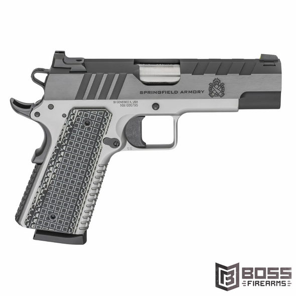 Springfield Armory - Emissary 1911 Commander .45ACP Pistol - 4.25" - PX9218L - Boss Firearms - BossFirearms.com