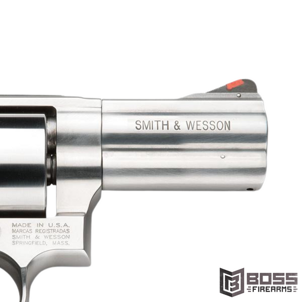 Smith & Wesson - Model 686 Plus Revolver - .357 Magnum, 3" Barrel, Medium Frame, Adjustable Sights, Silver Finish - 164300 - 22188643008 Boss Firearms - BossFirearms.com