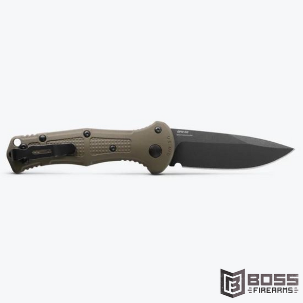 Benchmade - Mini Claymore - Ranger Green Grivory - 9570BK-1 - Boss Firearms - BossFirearms.com