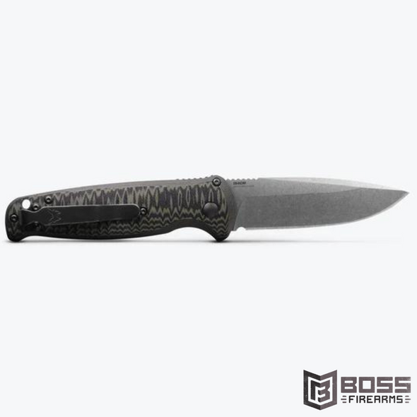 Benchmade - CLA - Green & Black G10 - 4300-1 - Boss Firearms - BossFirearms.com