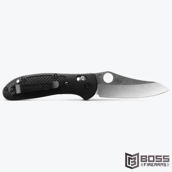Benchmade Griptilian - Black Grivory - Sheepsfoot - 550-S30V - Boss Firearms - BossFirearms.com