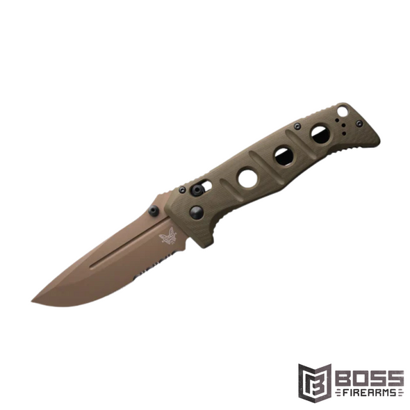 Benchmade - Adamas OD Green G10 - 275SFE-2 - 610953203658 - Boss Firearms - BossFirearms.com