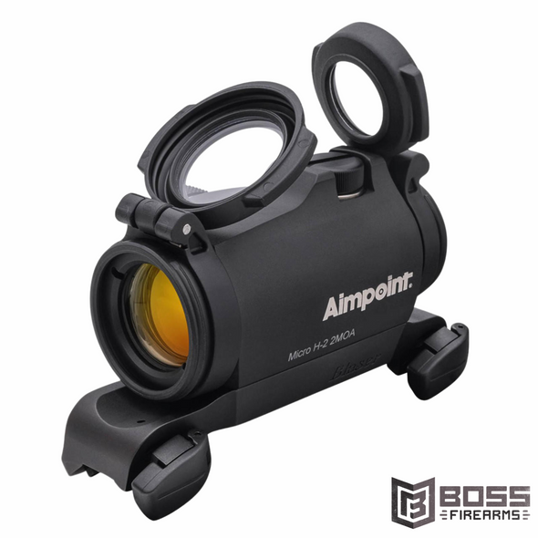 Aimpoint - Micro H-2 Red Dot Reflex Sight 2 MOA Blaser Mount - 200187 - 7350004384747 - Boss Firearms - BossFirearms.com