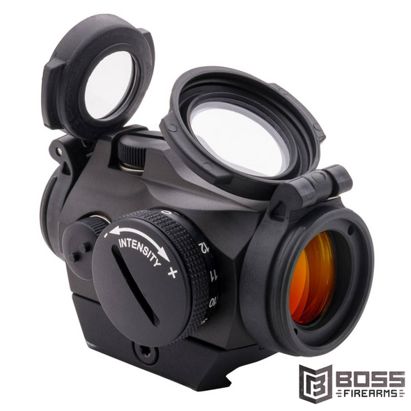 Aimpoint - Micro H-2 Red Dot Reflex Sight 2 MOA Standard Mount - 200185 - 7350004384686 - Boss Firearms - BossFirearms.com