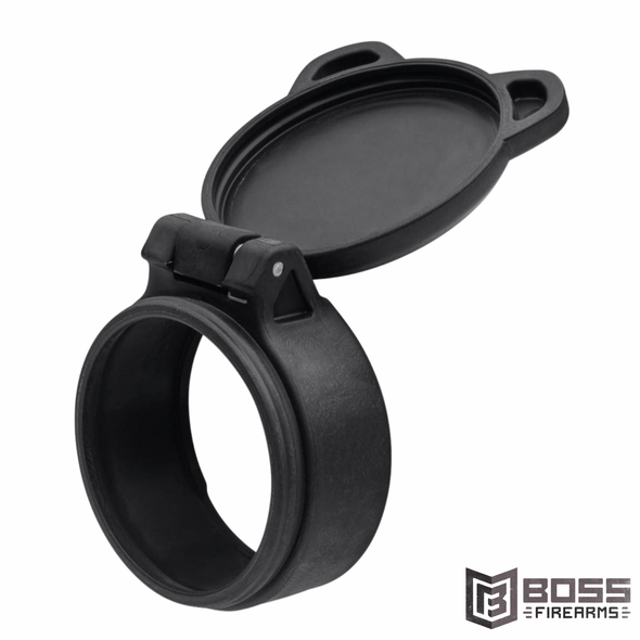 Aimpoint - Lenscover Flip-up Front Black - 12223 - 7350004382736 - Boss Firearms - BossFirearms.com