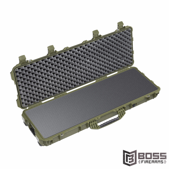 Pelican - 1720 Protector Long Case - OD GREEN - #017200-0000-130 - 19428182021 - Boss Firearms - BossFirearms.com