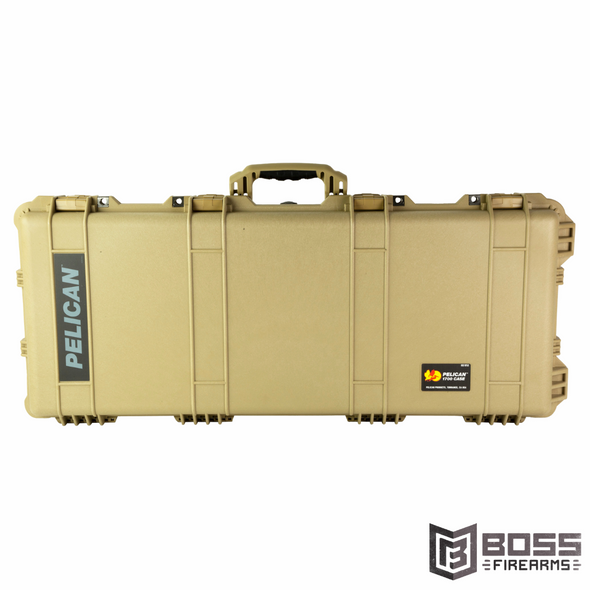 Pelican - 1700 Protector Long Case - Tan - #017000-0000-190 - 19428181840 - Boss Firearms -  BossFirearms.com