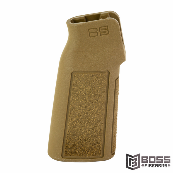 B5 Systems Type-22 P Polymer Grip - Coyote Brown - Milspec AR - PGR-1454 - 814927022966 - Boss Firearms - BossFirearms.com