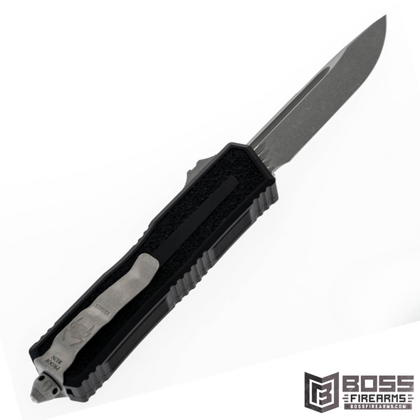 Microtech - Scarab II - Apocalyptic Standard - OTF - Black - 1278-10ap - Boss Firearms - BossFirearms.com