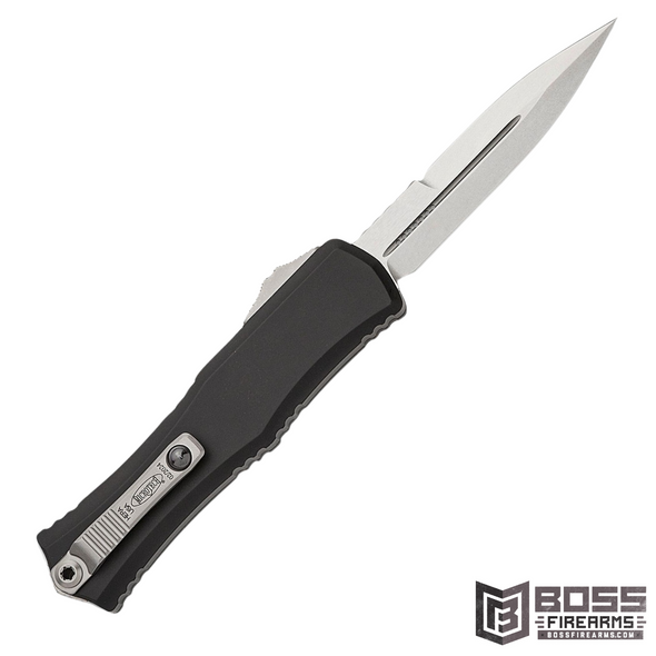 Microtech - Mini Hera D/E Bayonet - OTF - Black - 1701m-10 - Boss Firearms - BossFirearms.com
