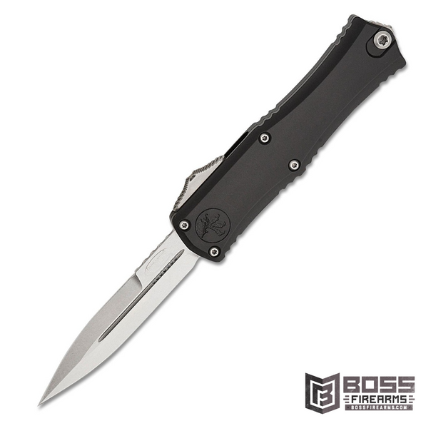 Microtech - Mini Hera D/E Bayonet - OTF - Black - 1701m-10 - Boss Firearms - BossFirearms.com