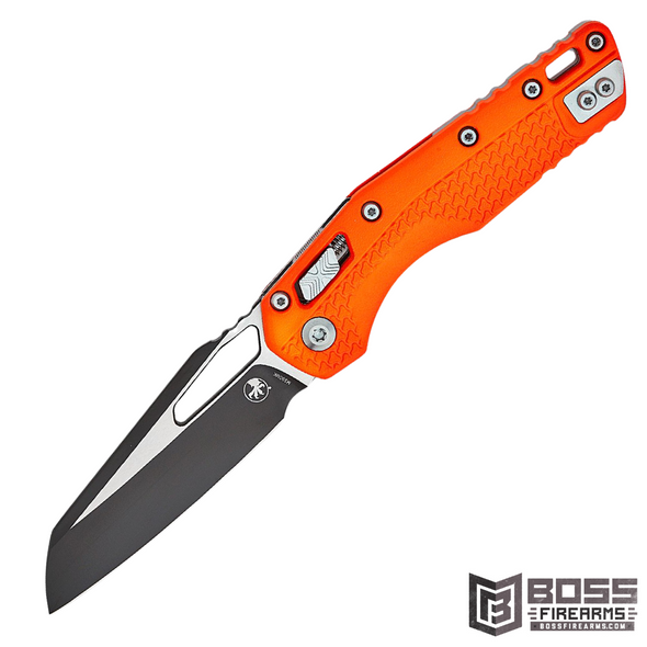 Microtech - MSI RAM-LOK Manual Folding Knife - Orange - 210T-1PMOR - Boss Firearms - BossFirearms.com