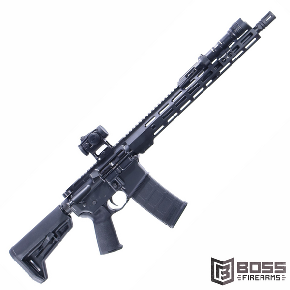 SCT Midnight AR 5.56 NATO 16″ Custom AR-15 Bundle - SCTG300100100001 - Boss Firearms - BossFirearms.com