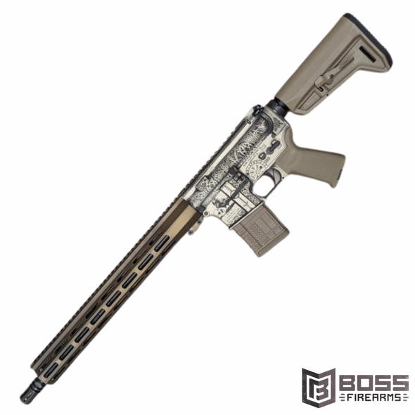 Shark Coast Tactical Viking .223 Rem/5.56mm, 16" Barrel, Custom Engraving - ST16VK - Boss Firearms - BossFirearms.com