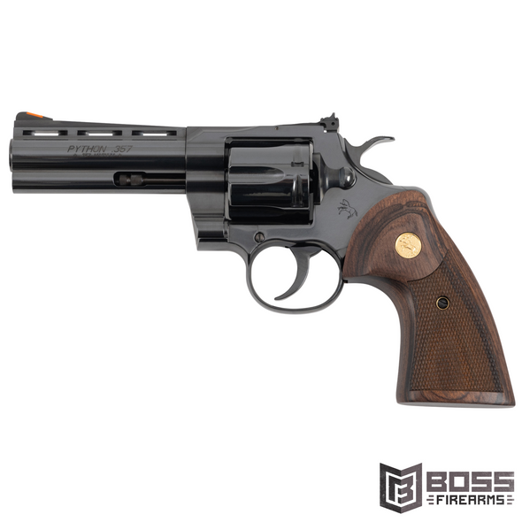 Colt - Python 357 Magnum Revolver 4.25" - PYTHON-BP4WTS - 098289003461 - Boss Firearms - BossFirearms.com
