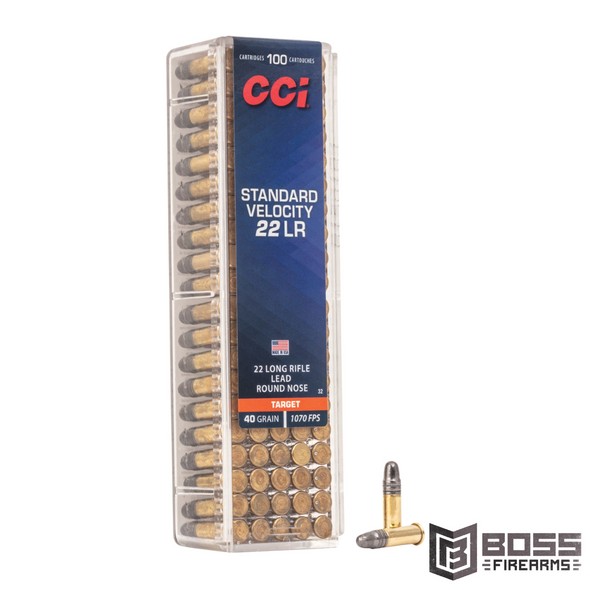 CCI Ammunition - 22LR - Standard Velocity - #CCI32 - 076683000323 - Boss Firearms - BossFirearms.com
