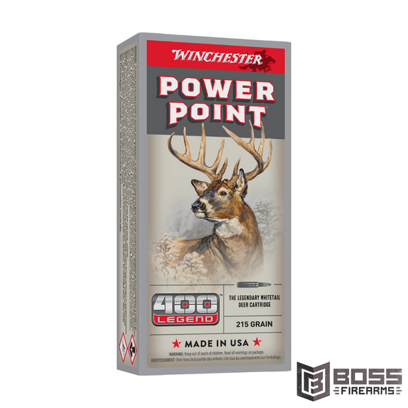 Winchester - Power Point 400 Legend 215 Grain 20 Round Box - X4001 - 020892232327 - Boss Firearms - BossFirearms.com