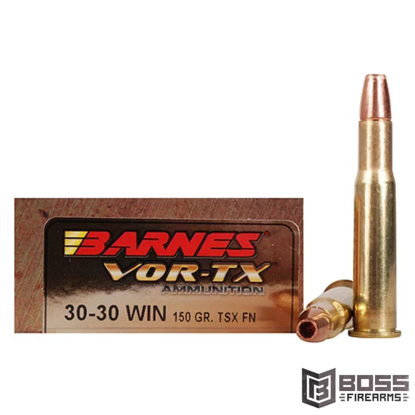 Barnes - VOR-TX 3030 Win Mag 150 gr 20/Box - 21535 - 716876030309 - Boss Firearms - BossFirearms.com