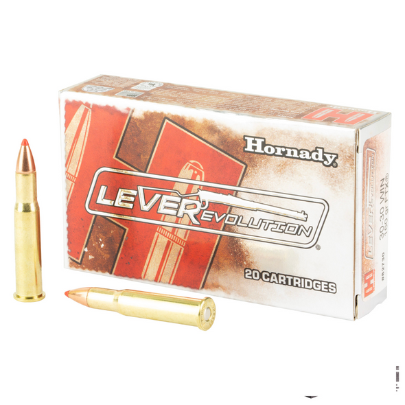 Hornady - LeverEvolution 30-30 160  gr 20/Box - 82730 - 090255827309 - Boss Firearms - BossFirearms.com