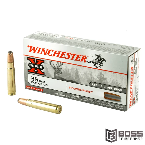 Winchester - Super X 35REM 200gr Power Point 20/Box - X35R1 - 020892200142 - Boss Firearms - BossFireams.com