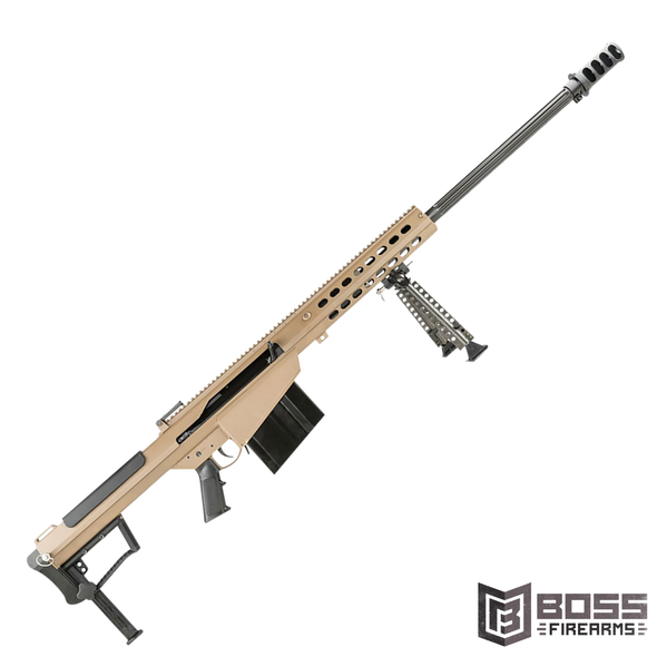 Barrett - M107A1 .50 BMG Semi-Auto Rifle 29" FDE - 18065 - 810021511610 - Boss Firearms - BossFirearms.com