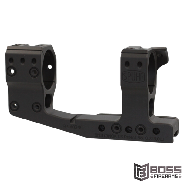 Spuhr - 34mm Cantilever Mount 0 MIL - 1.89" Gen3 - SP-4024C - Boss Firearms - BossFirearms.com