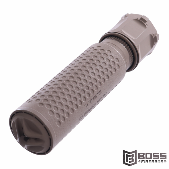 Knight's Armament - CO QDC/CRS-PRT 5.56 Suppressor - 121567-FDE - 819064018650 - Boss Firearms - BossFirearms.com