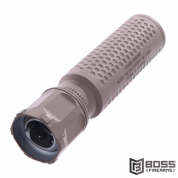 Knight's Armament - CO QDC/CRS-PRT 5.56 Suppressor - 121567-FDE - 819064018650 - Boss Firearms - BossFirearms.com