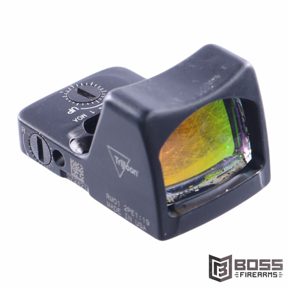 Trijicon - Used RMR Type 2 Red Dot Sight w/Box - RM01-C-700600-USED-DR - Boss Firearms - BossFirearms.com