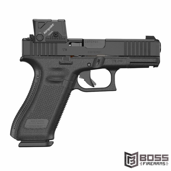 Glock - 45 Gen5 Aimpoint COA Optic Mounted MOS 9mm Pistol 4.02" - PA455SB01MOS8A3 - 764503064920 - Boss Firearms - BossFirearms.com