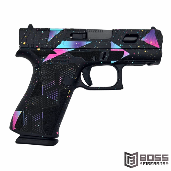 Glock - 43X 9mm 80s Night Pistol 3.41" - UX4350204FRN-80sNITSCT - 0810105513448 - Boss Firearms - BossFirearms.com