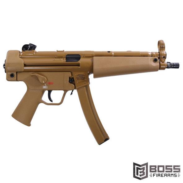 Heckler & Koch - SP5 Semi-Auto 9mm FDE - 81001078 - 642230269958 - Boss Firearms - BossFirearms.com